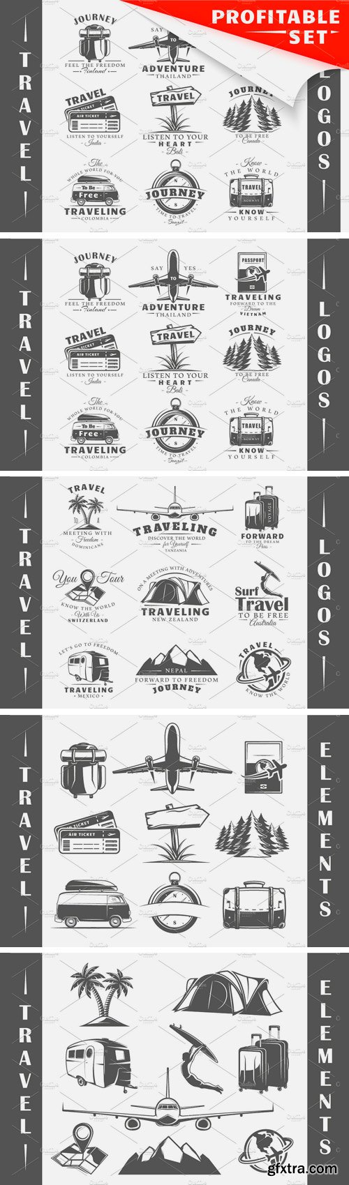CM 1584206 - 18 Travel Logos Templates