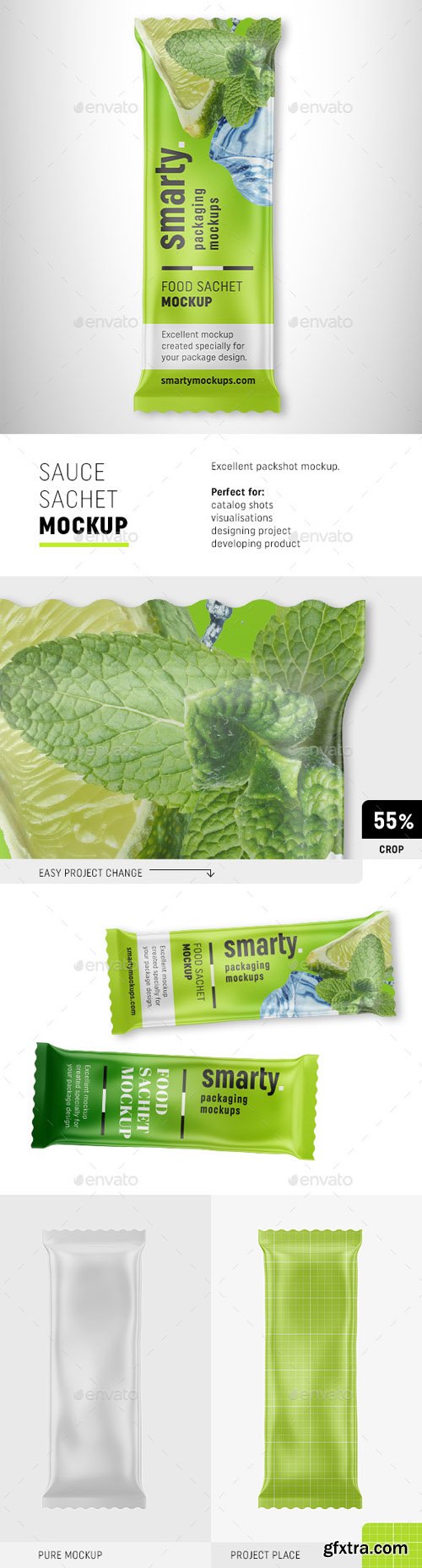 GR - Sauce Sachet Mockup 20233488 GR - Sauce Sachet Mockup 20233488