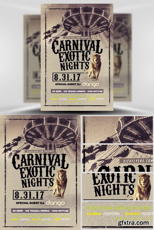 Carnival Flyer Template V3 Carnival Flyer Template V3