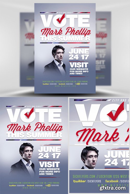 Political Flyer Template V2 Political Flyer Template V2
