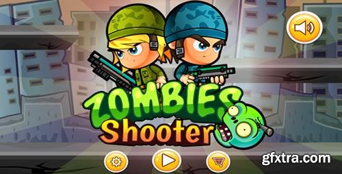 CodeCanyon - Zoombie Shooter v1.0 (Eclipse - Buildbox 2.2.6 - Google games - Admob) - 18899781