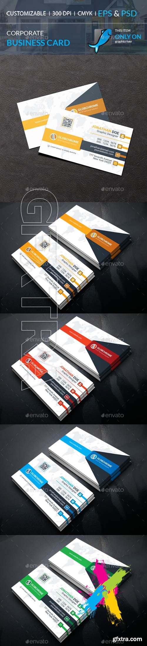 Graphicriver - Corporate Business Card 20191258