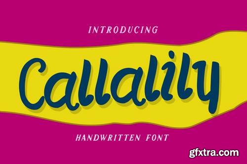 Callalily Typeface