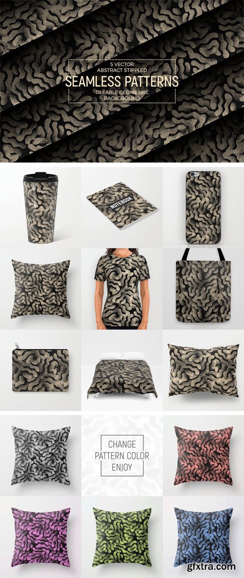 Vector Abstract Seamless Patterns 1582694