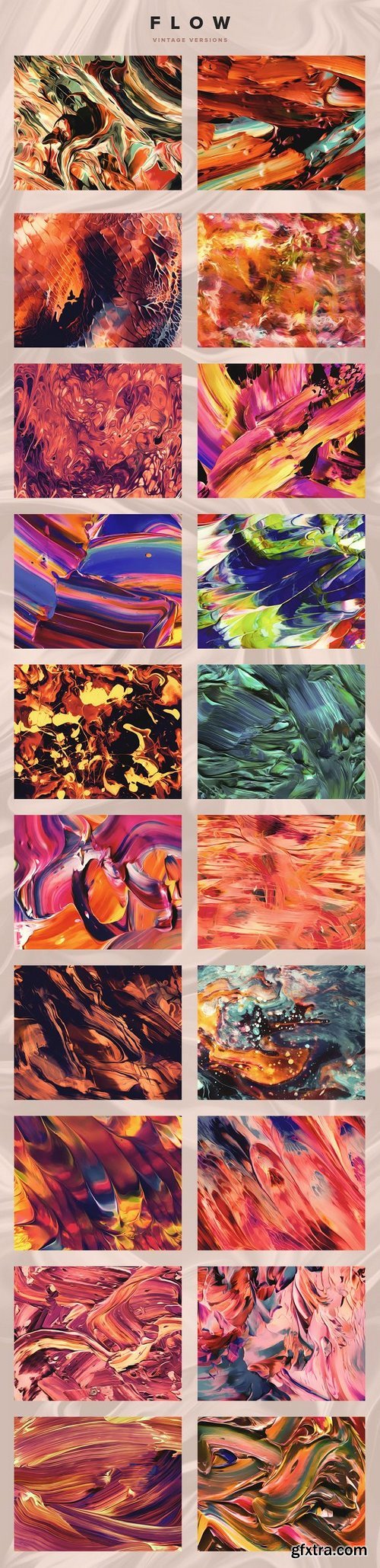 CM - Flow: 100 fluid abstract paintings 1631334