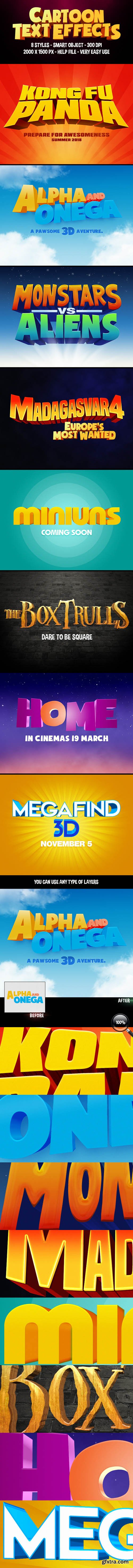 GR - 3D Cartoon Text Effects Vol.1 12911048 GR - 3D Cartoon Text Effects Vol.1 12911048