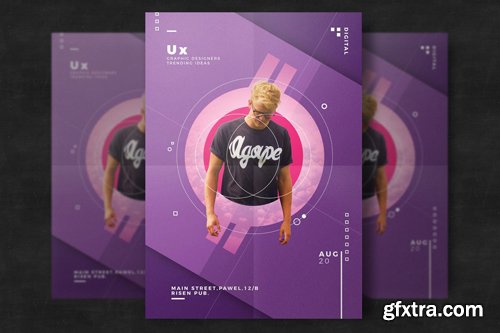 Creative event flyer Creative event flyer