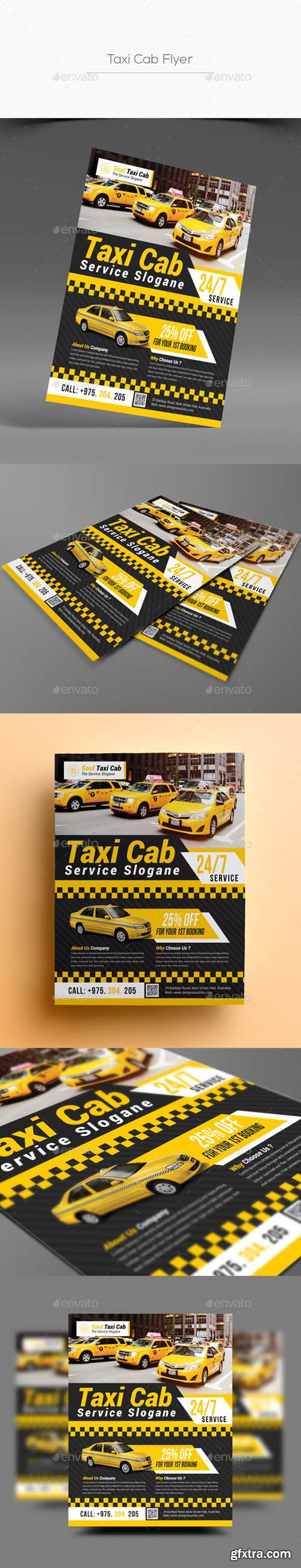 GR - Taxi Cab Flyer 20215165 GR - Taxi Cab Flyer 20215165