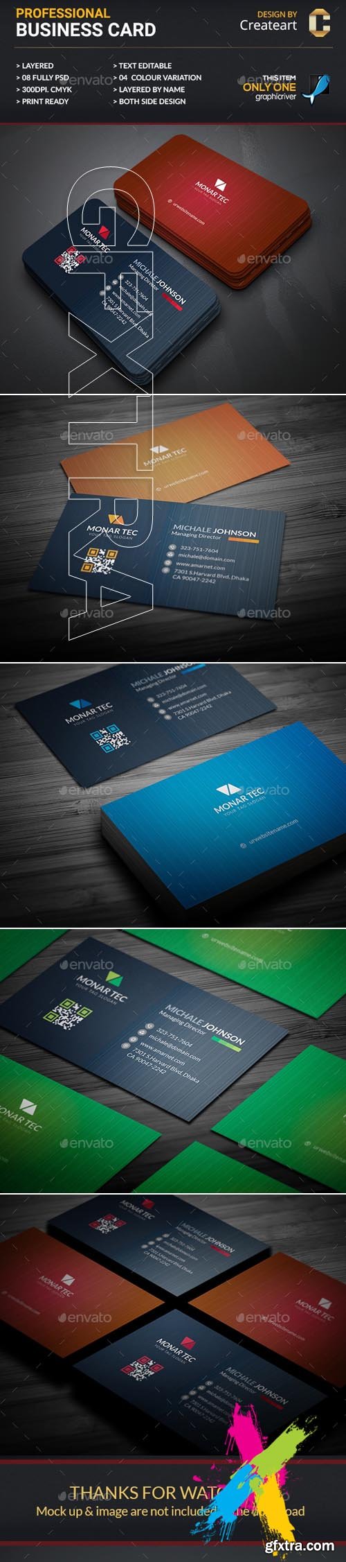 Graphicriver - Corporate Business Card 20216965