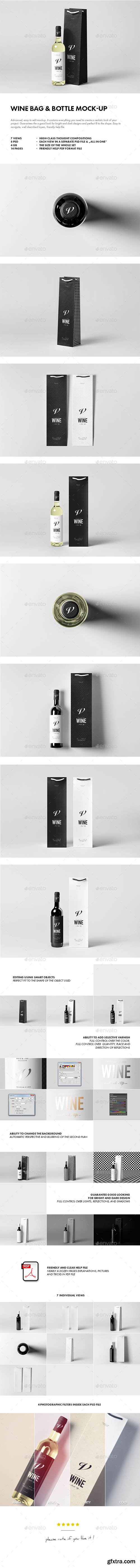 GR - Wine Bag & Bottle Mock-up 20298189 GR - Wine Bag & Bottle Mock-up 20298189