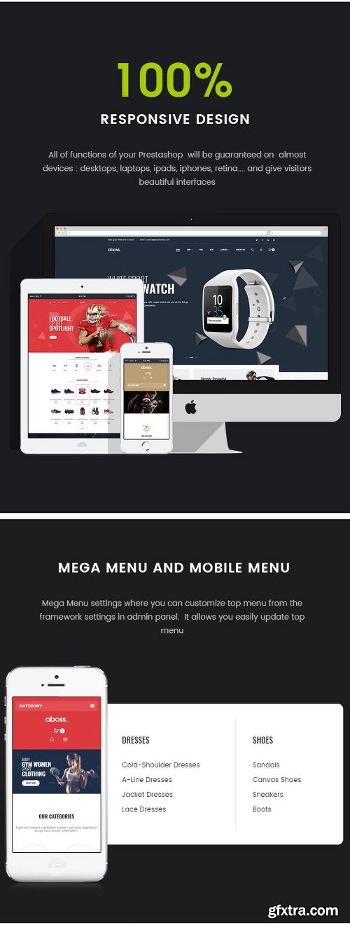 Themeforest Aboss - Responsive Prestashop Theme 20307897