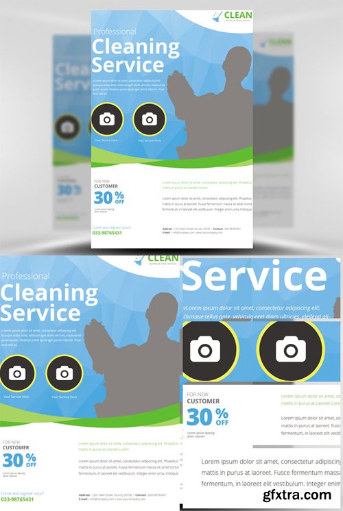 Cleaning Service Flyer Template Cleaning Service Flyer Template