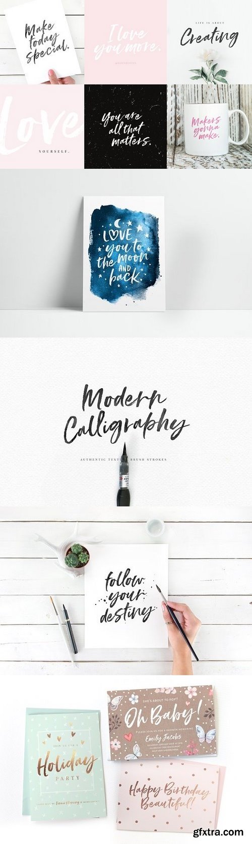 CM - Styled up!Brush Calligraphy Font Duo 1318484