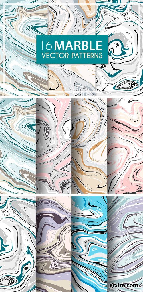 CM 1625400 - Vector Marble Patterns