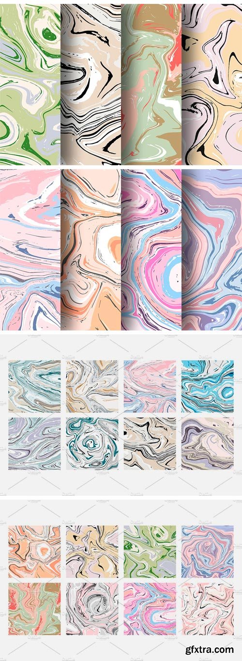 CM 1625400 - Vector Marble Patterns
