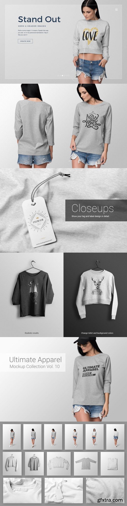 Ultimate Apparel Mockup Vol. 10 Ultimate Apparel Mockup Vol. 10