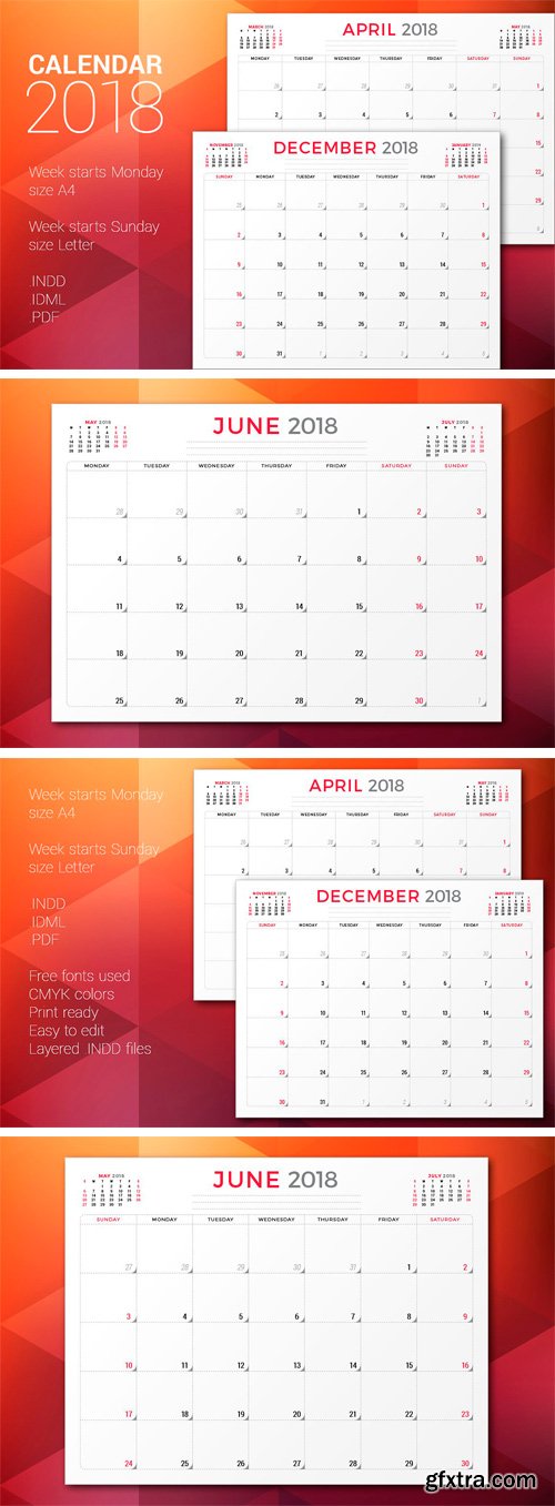 CM 1624828 - CM Monthly Planner 2018