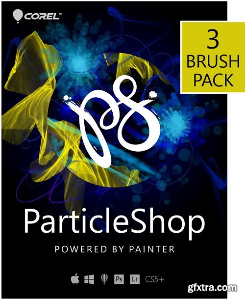Corel ParticleShop 1.3.0.570 Plugin for Photoshop & Lightroom + Brushe Packs(Mac OS X)
