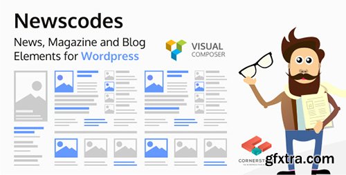 CodeCanyon - Newscodes v2.1.0 - News, Magazine and Blog Elements for Wordpress - 14714969