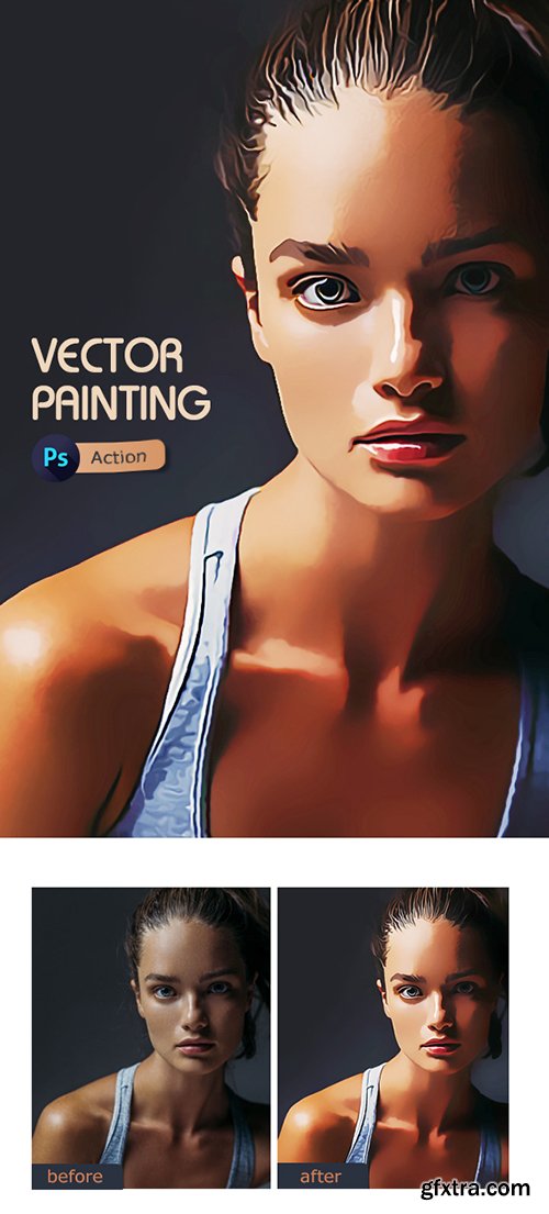 Graphicriver Vector Painting Action 19221638 » GFxtra