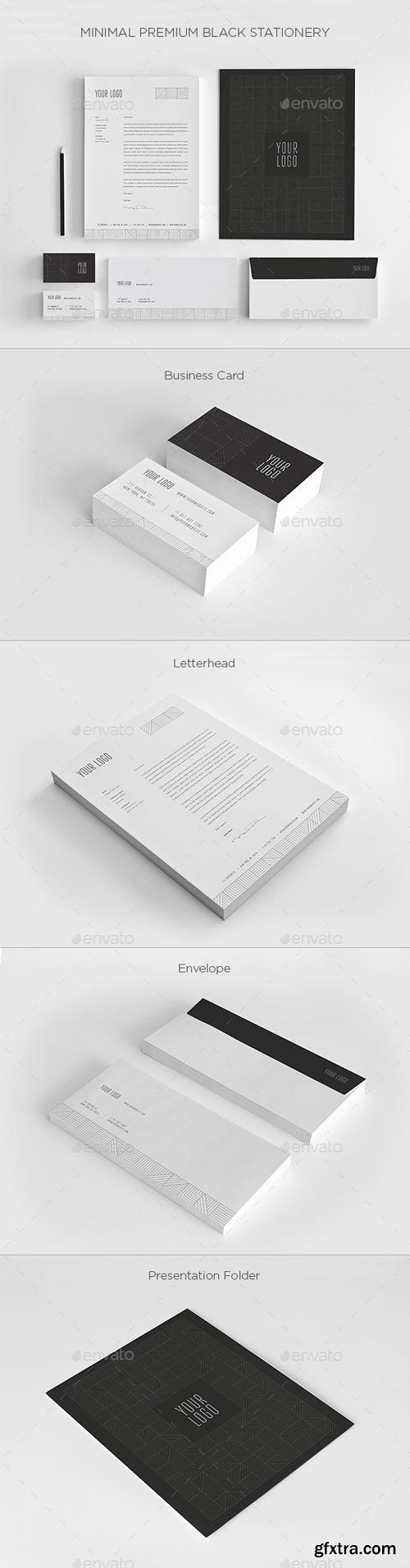 GR - Minimal Premium Black Stationery 20353593 GR - Minimal Premium Black Stationery 20353593