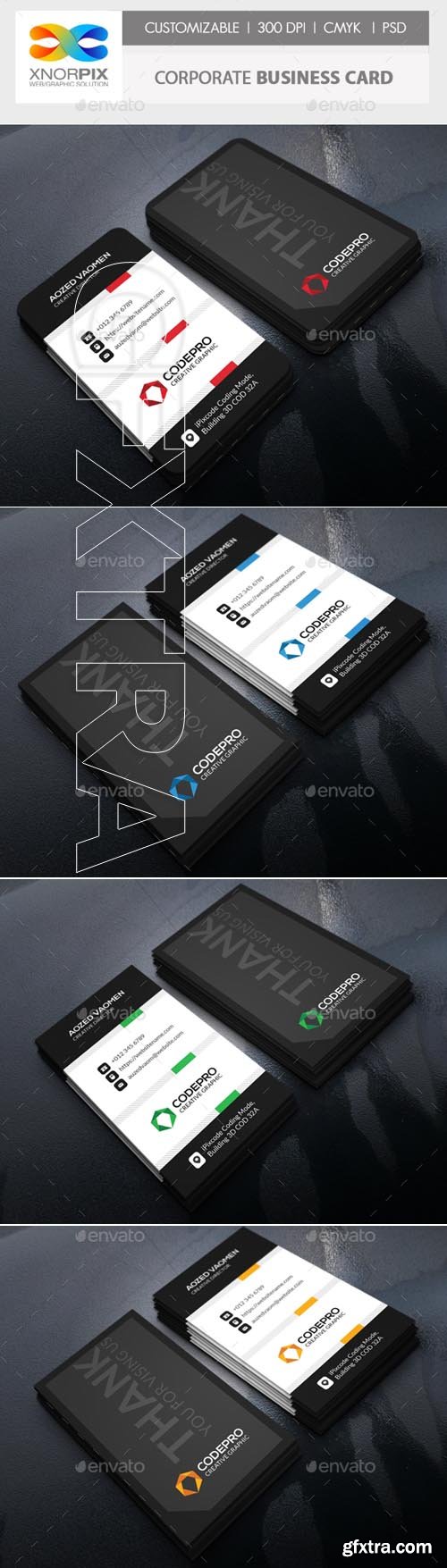 Graphicriver - Corporate Business Card 20293959
