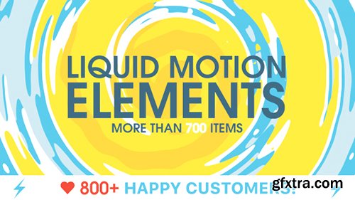 Videohive Liquid Motion Elements 15789530