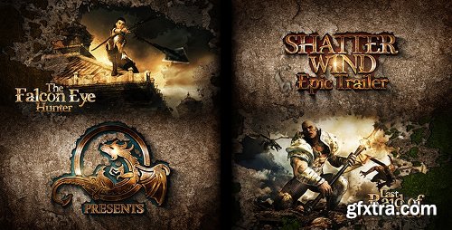 Videohive Shatter Wind Epic Trailer 11780022