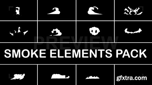 MA - Hand Drawn Smoke Elements MA - Hand Drawn Smoke Elements