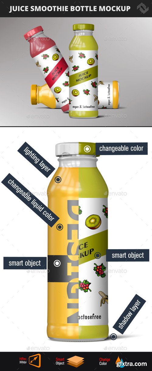 GR - Juice Bottle Smoothie Mockup 20344029 GR - Juice Bottle Smoothie Mockup 20344029