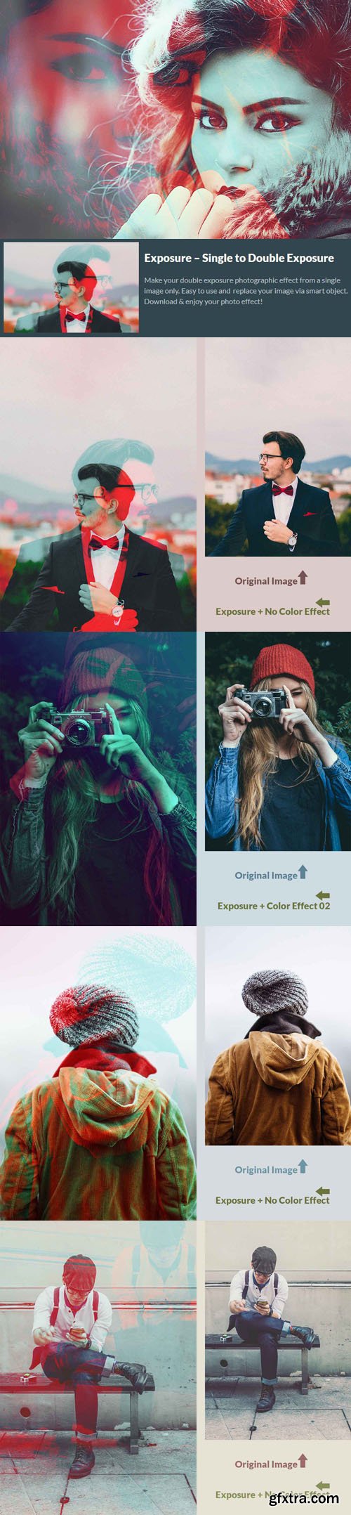 Exposure - Single to Double Exposure PSD Effects