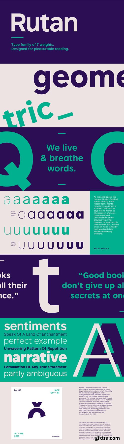 Rutan Font Family $166
