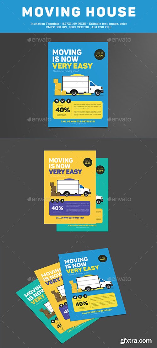 Graphicriver - Moving House Flyer 20286788