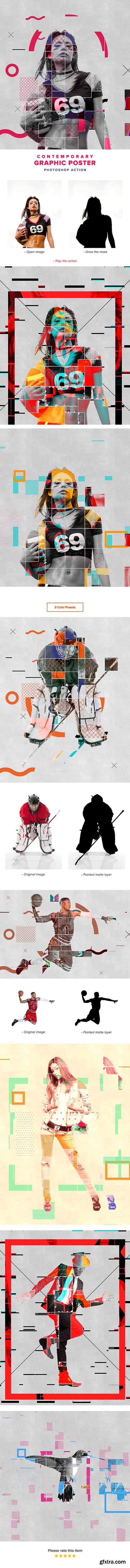 GR - Contemporary Graphic Poster Action 20410479 GR - Contemporary Graphic Poster Action 20410479