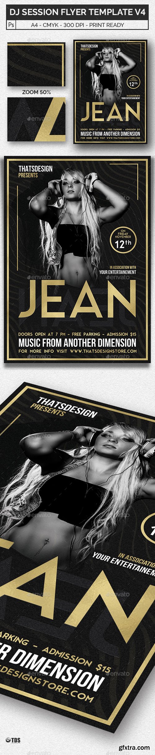 GR - DJ Session Flyer Template V4 20416889 GR - DJ Session Flyer Template V4 20416889