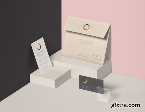 Psd Envelope Card Brand Mockup Vol2 Psd Envelope Card Brand Mockup Vol2