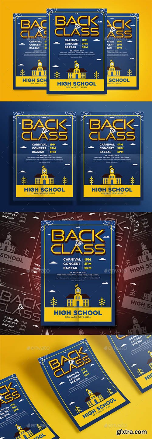 GR - Back to Class Flyer 20443375