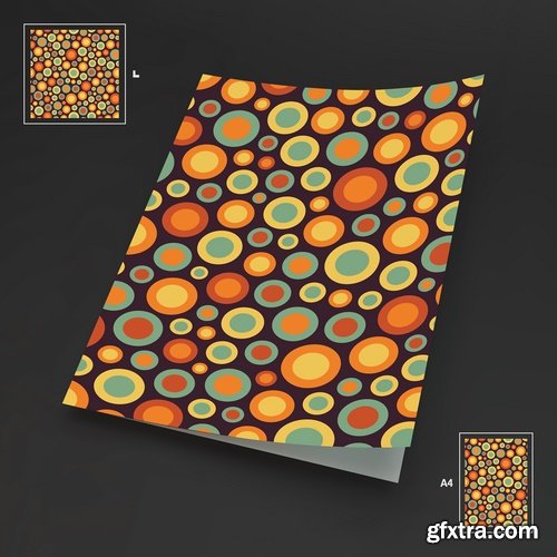 Cover of the magazine drawing example flyer banner booklet note book 21 EPS