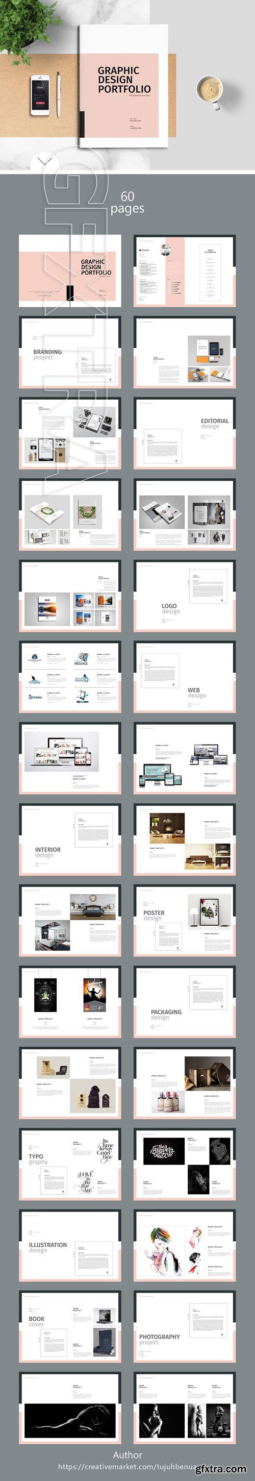 CM - Graphic Design Portfolio Template 1721673