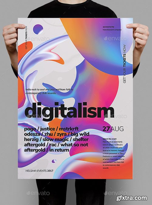 GR - Digitalism Poster / Flyer 20407963 GR - Digitalism Poster / Flyer 20407963