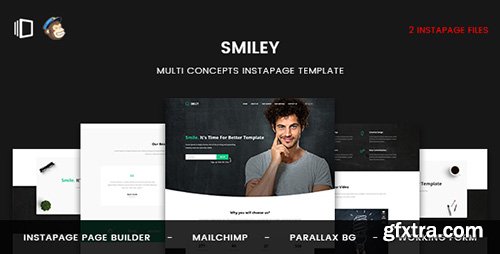 ThemeForest - Smiley v1.0 - Multi Concepts Instapage Template - 19838495