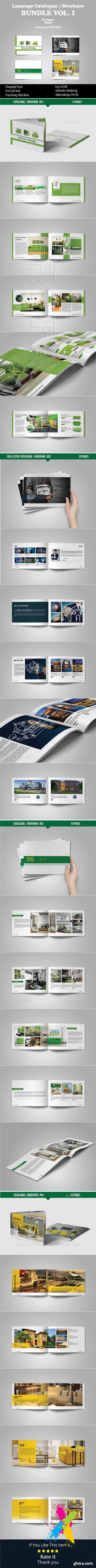 GraphicRiver - Lanscape Brochure Catalogue Bundle Vol 1 20369306