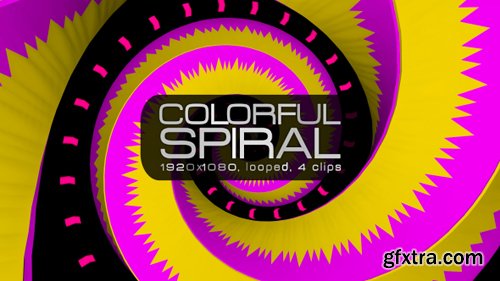 Videohive - Colorful Spiral VJ Pack 20435314 Videohive - Colorful Spiral VJ Pack 20435314