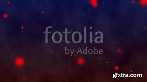 Glowing particles in the cosmic sky Glowing particles in the cosmic sky