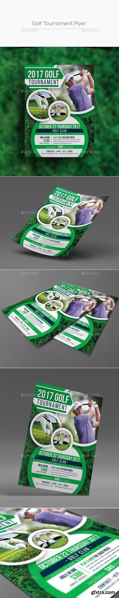 GR - Golf Tournament Flyer 20442892