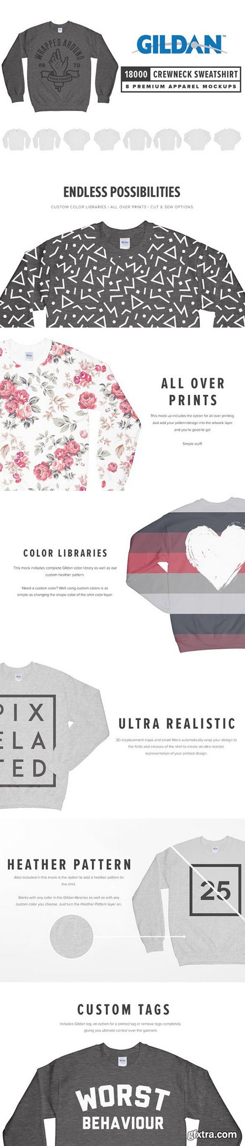 CM - Gildan 18000 Crewneck Sweatshirt 1635115