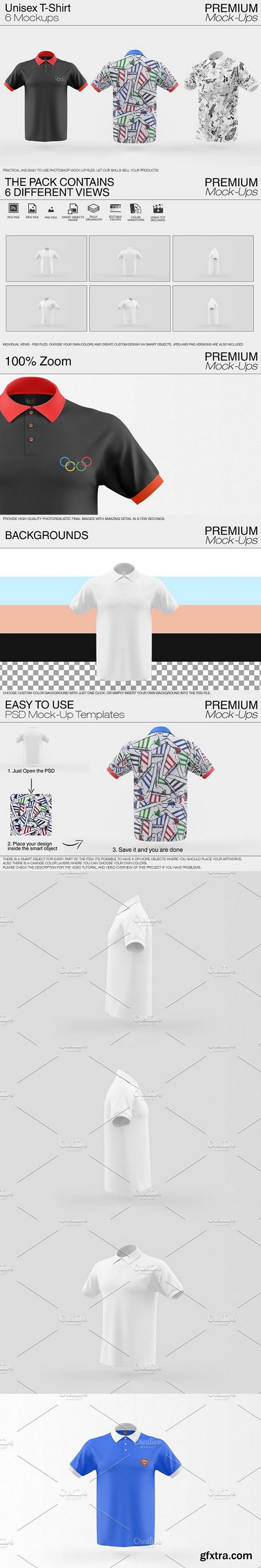 CM - Shirt Mockup Pack 1644756