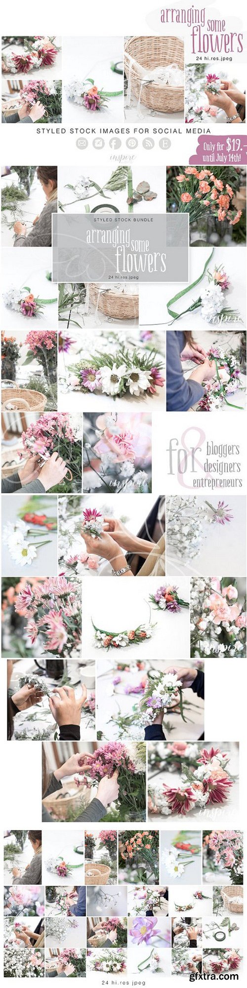 CM - Arranging Flowers Hi Res Jpeg Bundle 1664278