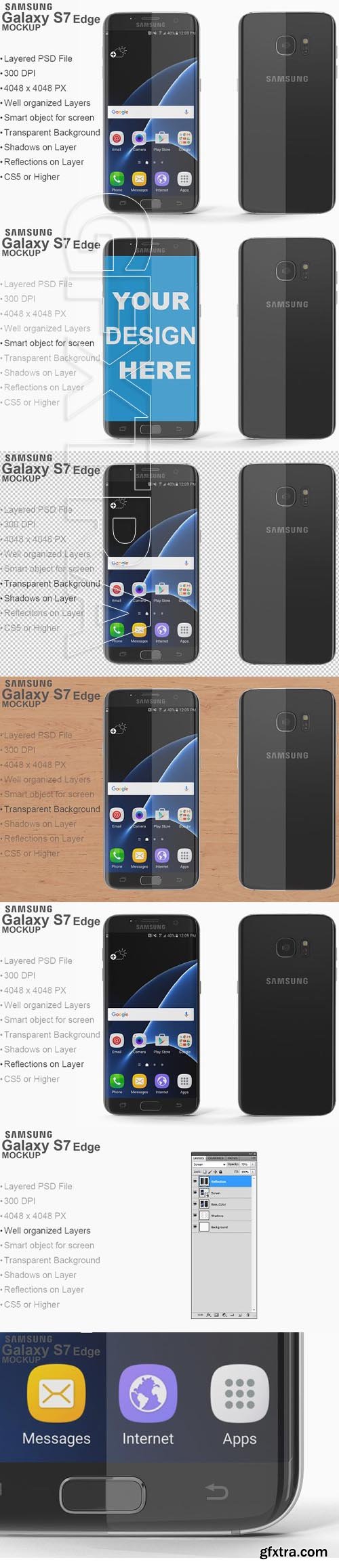 Creativemarket - Samsung Galaxy S7 Edge Black Mockup 1766458