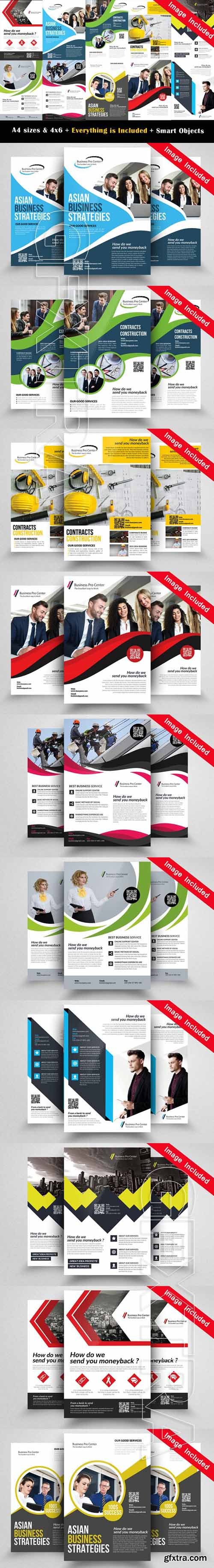 Creativemarket - 10 Business Flyer Bundle Vol.03 1765838